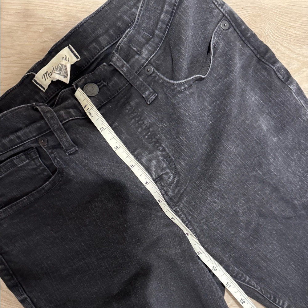 Madewell Skinny Flare, Black Frost, 29P - Picture 5 of 8